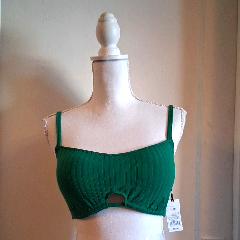 Nwt Nwt Green Swimsuit Top